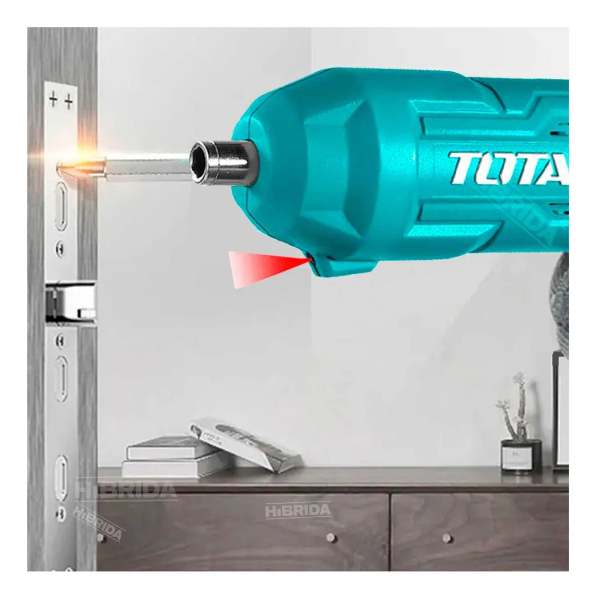 Destornillador mini Inalámbrico 4V TOTAL con Puntas - Imagen 4