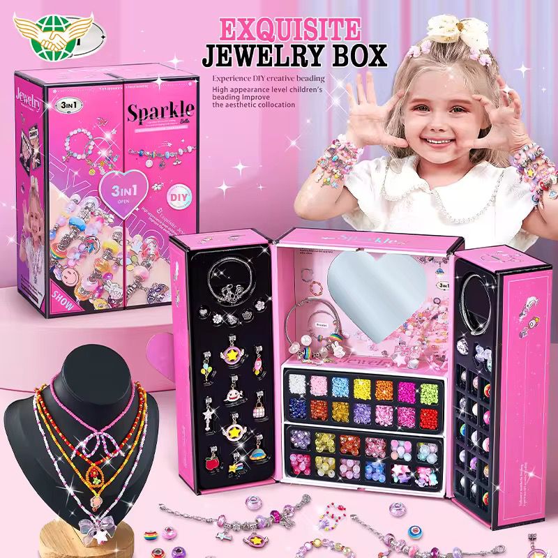 Juguete Bisuteria Creativa 3 En 1 Niñas - Imagen 5